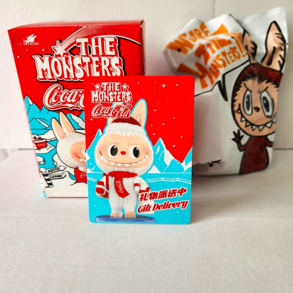 Authentic PopMart The Monsters Coca-Cola Series Open Box‎ - Gift Delivery